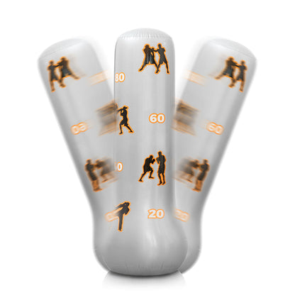 Kids Inflatable Punching Bag With Rebound Scoring Base, Pump 14857201975622-1