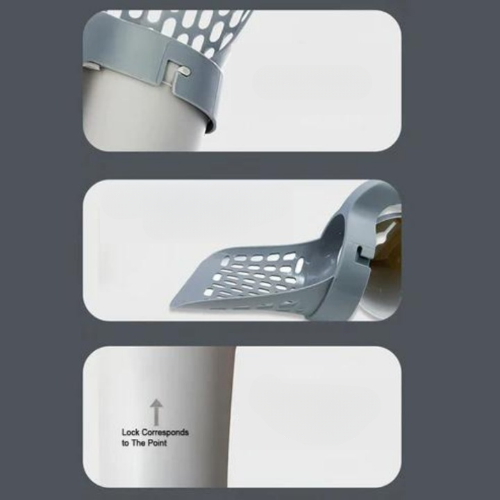 Automatic Cat Litter Cleaning Scoop With Bag System For Hygiene 14957739180358-1