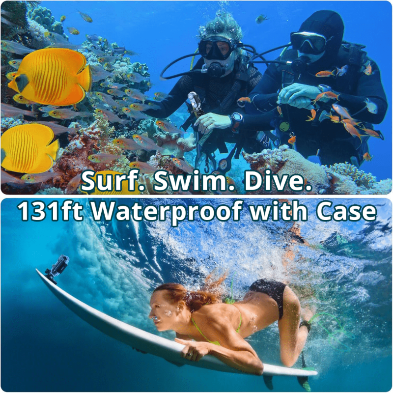 4K Waterproof Action Camera Bundle For Extreme Sports 10546918686984-1