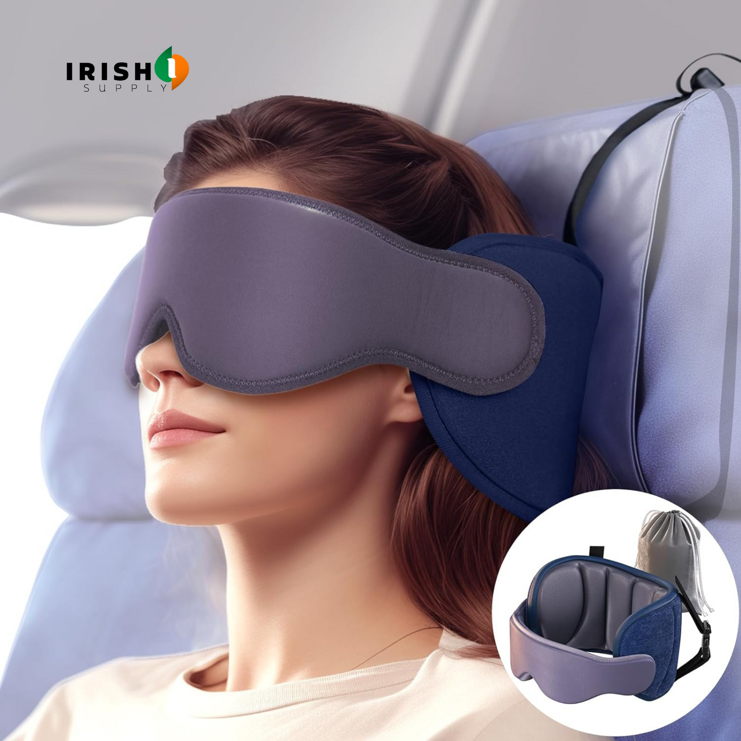 Airnap Travel Pillow & Eyemask For Planes 9825710965082-1