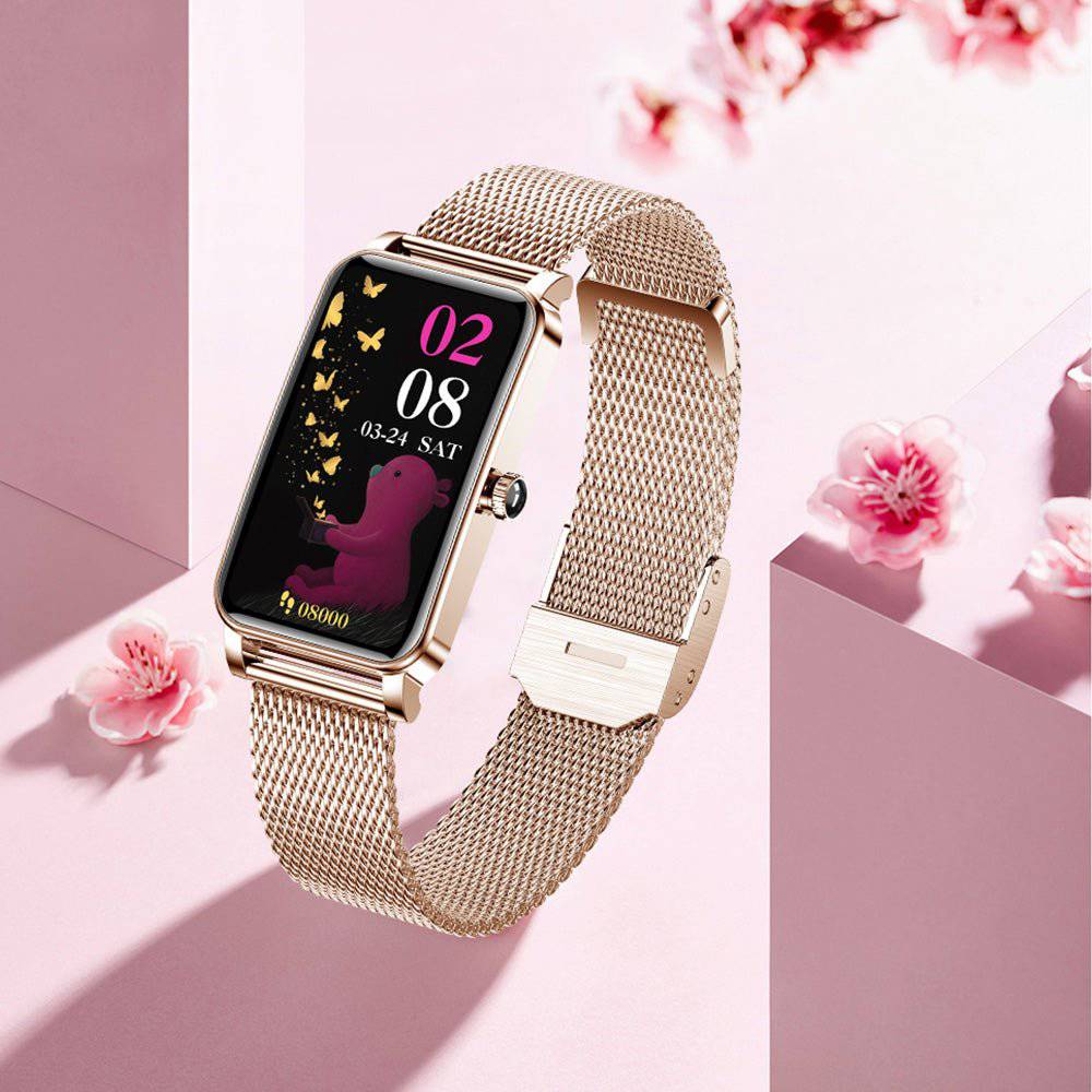 Zelina Women’S Smartwatch – Stylish Fitness Tracker With Heart Rate, Sleep Monitor & Notifications 10109934666006-1