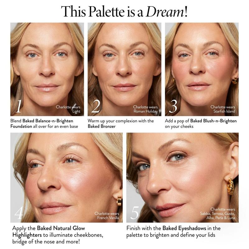 Baked Starter Kit - Tuscan Dreams Includes Baked Multicolor Eyeshadow Palette 9004155175166-1