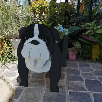 Adorable Dog Shaped Planter for Fun and Charming Garden Decor 15051841143110-1