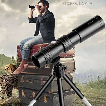 High-Power Monocular Telescope | 10–300X Zoom | Night Vision | Waterproof | Smartphone Adapter Compatible 15146752377158-1