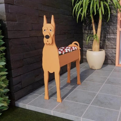 Adorable Dog Shaped Planter for Fun and Charming Garden Decor 15051841143110-1