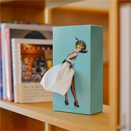 Elegant Flying Skirt Tissue Box For Decorative Home Table Display 9729585545497-1