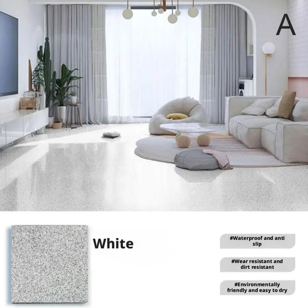 High-Gloss Marble Effect Epoxy Floor Coating 500ml