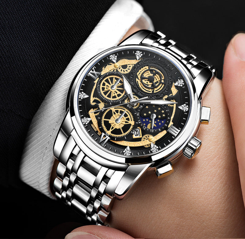 Sun Moon Star Men's Watch 8657731289369-1