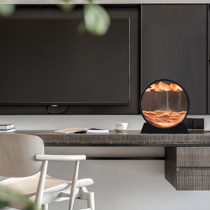 Moving Sand Art Frame for Relaxing and Elegant Home Decoration 15089492263238-1