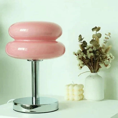 Eggshell Stained Glass Bedside Table Lamp 9575448576302-1