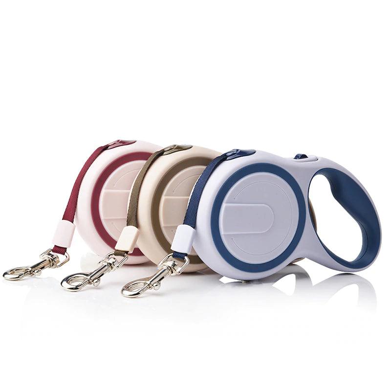 Retractable Dog Leash Provides Flexible Control Comfort Safety During Walks 14892464537926-1