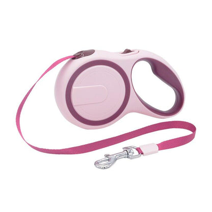 Retractable Dog Leash Provides Flexible Control Comfort Safety During Walks 14892464537926-1