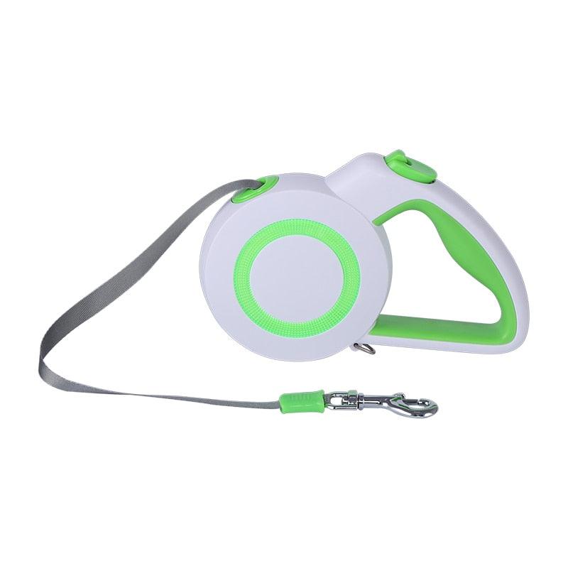 Retractable Dog Leash Provides Flexible Control Comfort Safety During Walks 14892464537926-1