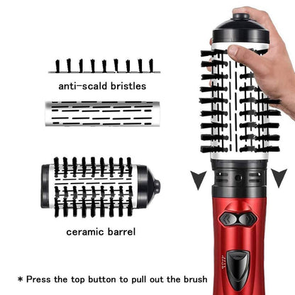 3-In-1 Hot Air Styler And Rotating Hair Dryer For Dry Hair, Curl Hair, Straighten Hair 8525637026094-1