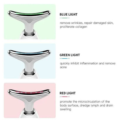 Serenetouch - 3-In-1 Facial Massager With Light Therapy, Vibration & Heat Function 10186528129288-1