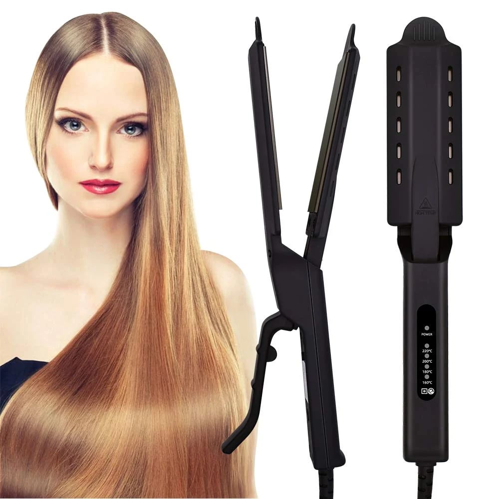 Professional Ceramic Ionic Flat Iron Hair Straightener 8564720632110-1