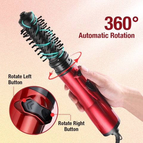 3-In-1 Hot Air Styler And Rotating Hair Dryer For Dry Hair, Curl Hair, Straighten Hair 8525637026094-1
