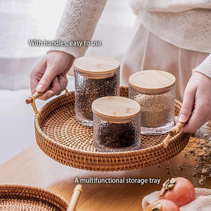 Rattan Tray For Serving Food Storage And Home Table Decoration 6877930815642-1