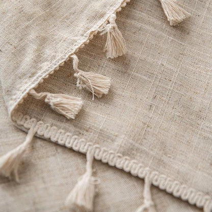 Natural Linen Tablecloth For Dining Table Home Interior Decoration 6829948895386-1