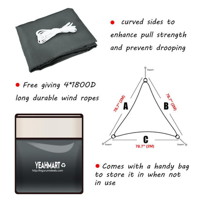 Shade Outdoor Canopy For Garden Patio And Sun Protection 5954132738202-1