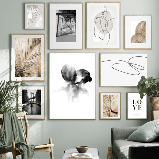 Vintage Wall Art Painting For Home Living Room Decoration 6011464253594-1