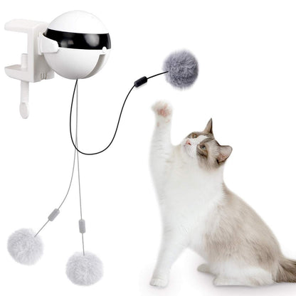 Automatic Cat Toy Ball Interactive Pet Exercise Funny Play Device 14814327734598-1