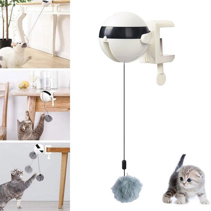 Automatic Cat Toy Ball Interactive Pet Exercise Funny Play Device 14814327734598-1