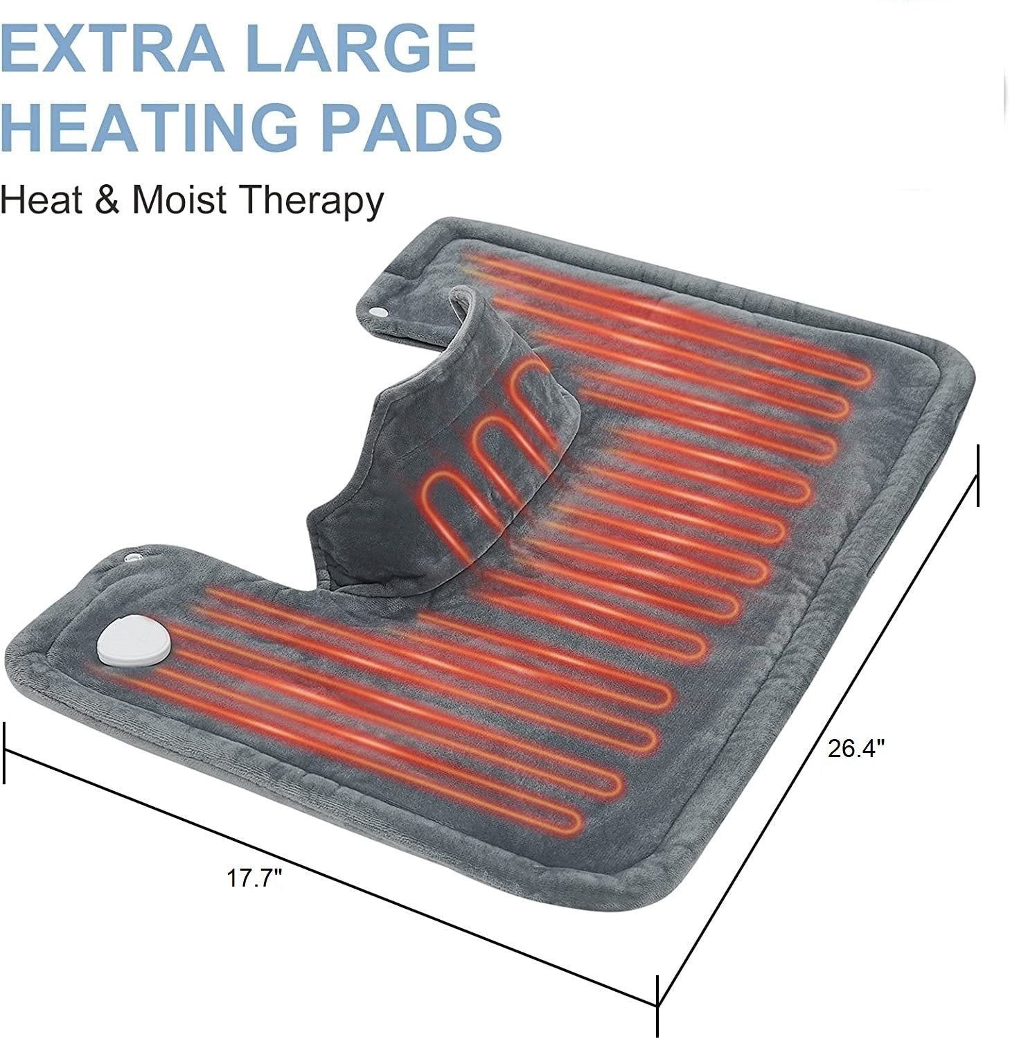 Electric Therapy Warm Compress Cushion Muscle Pain Comfort Heating Pad 11543135551756-1