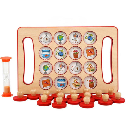 Wooden Memory Match Game for Kids’ Fun Learning and Focus 10792792064334-1