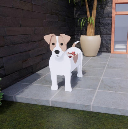 Adorable Dog Shaped Planter for Fun and Charming Garden Decor 15051841143110-1