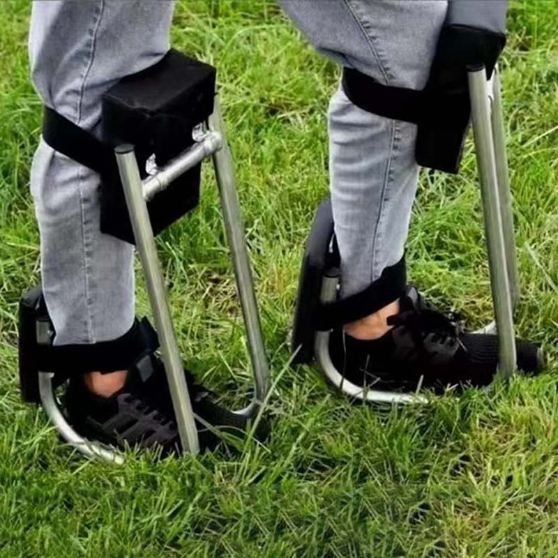 Adjustable Garden Kneeling Stool Belt Support Cushion Steel Frame 9824343753006-1