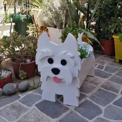 Adorable Dog Shaped Planter for Fun and Charming Garden Decor 15051841143110-1