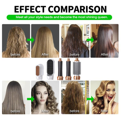 Hair Styling Tool for Effortless Curling Straightening and Volume Boost 15089486627142-1