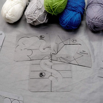 Sewing Alignment Garment Ruler Set Measuring Tool For Clothing Design 11544058069260-1