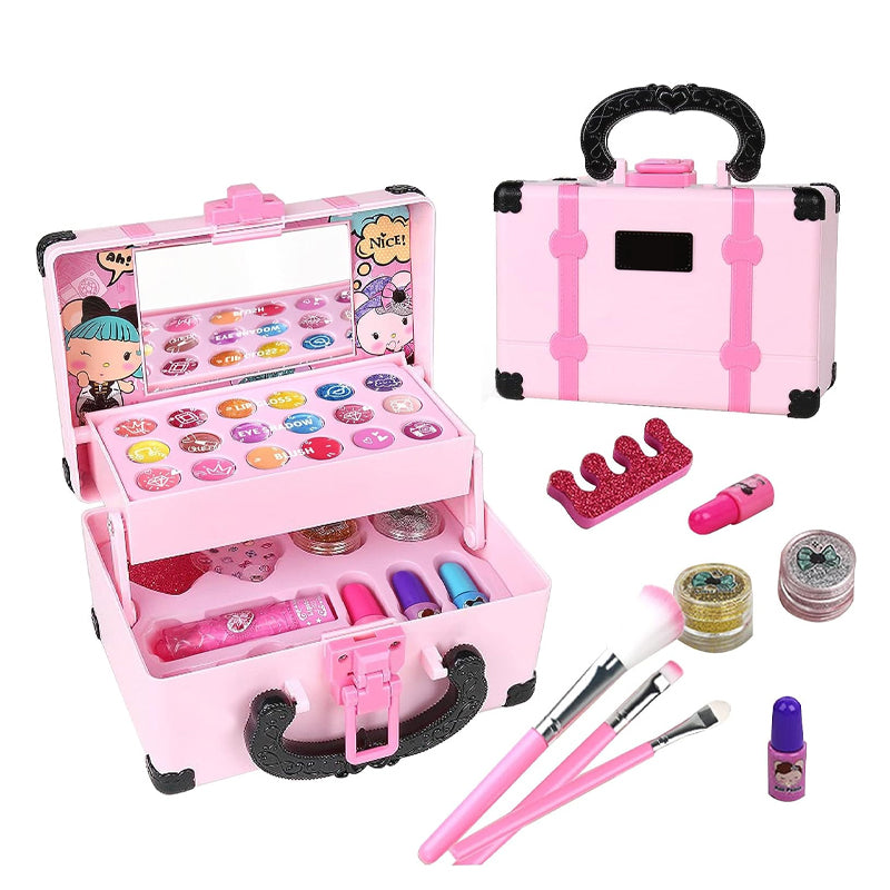 Washable Non Toxic Kids Makeup Set Fun Safe Educational Play 14906041991494-1