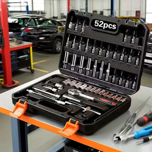 Versatile Home Repair Tool Kit With Organized Storage Case 10829732217166-1