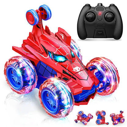Aeroflux Spider Stunt Rc Car – 360° Drift, Led Lights & Rechargeable Power 15612154347900-1