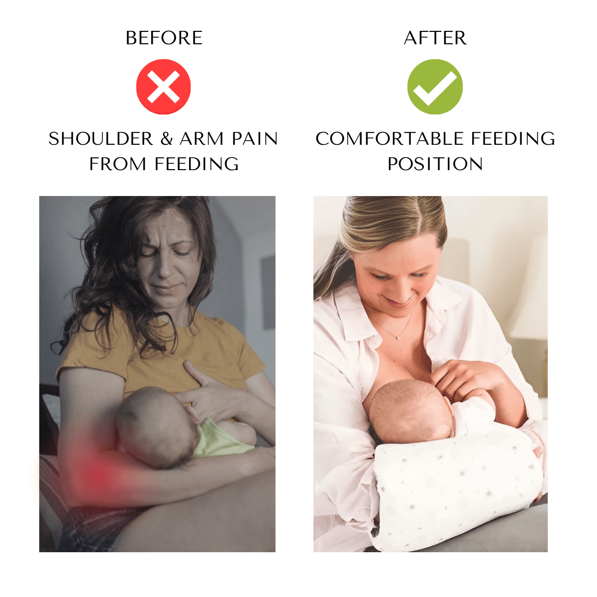 Nursing Pillow Providing Maximum Comfort and Support for Mom and Baby 15089486233926-1