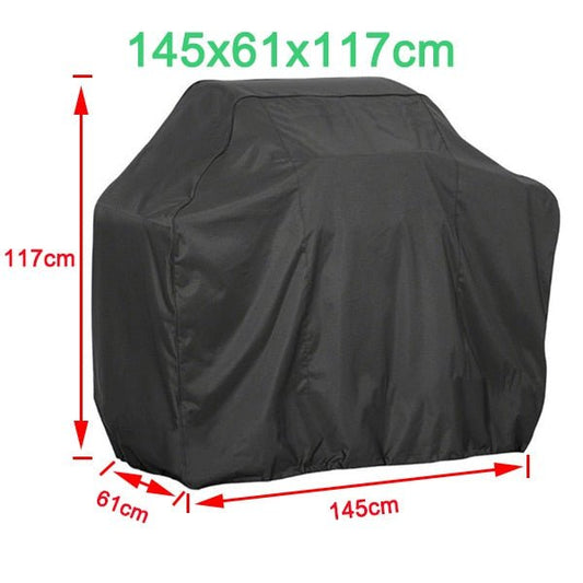 Bbq Waterproof Cover Outdoor Grill Protector Dustproof Heat Resistant Shield 14814333960518-1