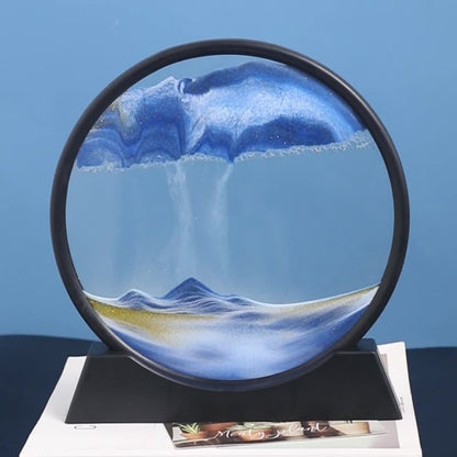 Moving Sand Art Frame for Relaxing and Elegant Home Decoration 15089492263238-1