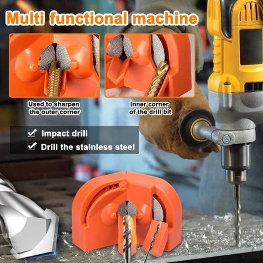 Drill Bit Sharpener Tool for Easy Restoration and Accurate Drilling 15089486823750-1