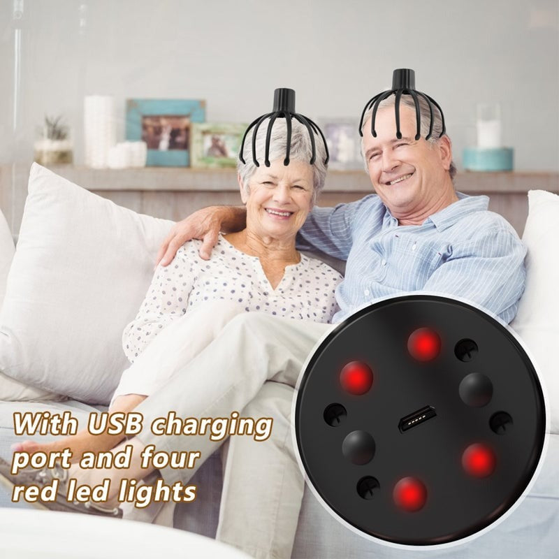 Relaxing Octopus Scalp Head Massager Handheld Stress Relief Tool 11493226840332-1