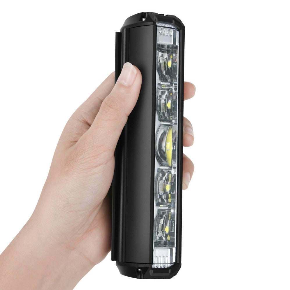 Rechargeable Waterproof Bicycle Front Light With Wide 180 Degree Illumination 9431504486702-1