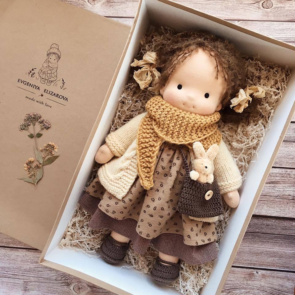 Handcrafted Doll For Collectible Decor And Meaningful Gift Choice 8415835717763-1