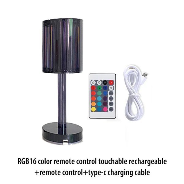 Touch Control Crystal Lamp For Elegant Bedroom Ambient Night Lighting 8656143778073-1