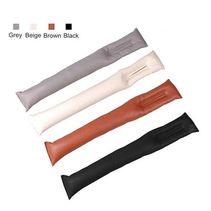Adjustable Car Seat Gap Filler Organizer Pu Leather Universal 8745865773390-1