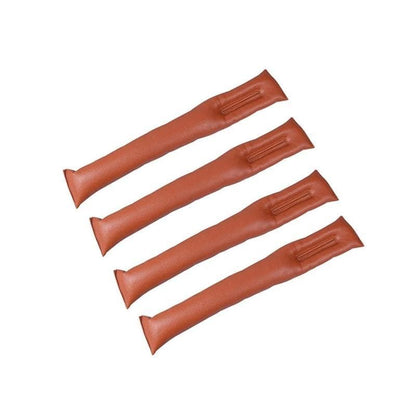 Adjustable Car Seat Gap Filler Organizer Pu Leather Universal 8745865773390-1
