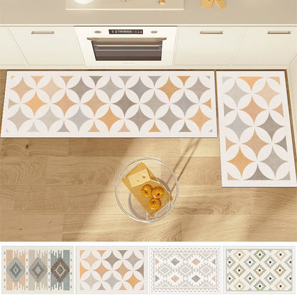 Bohemian Style Geometric Non-Slip Kitchen Mat 14815610372422-1