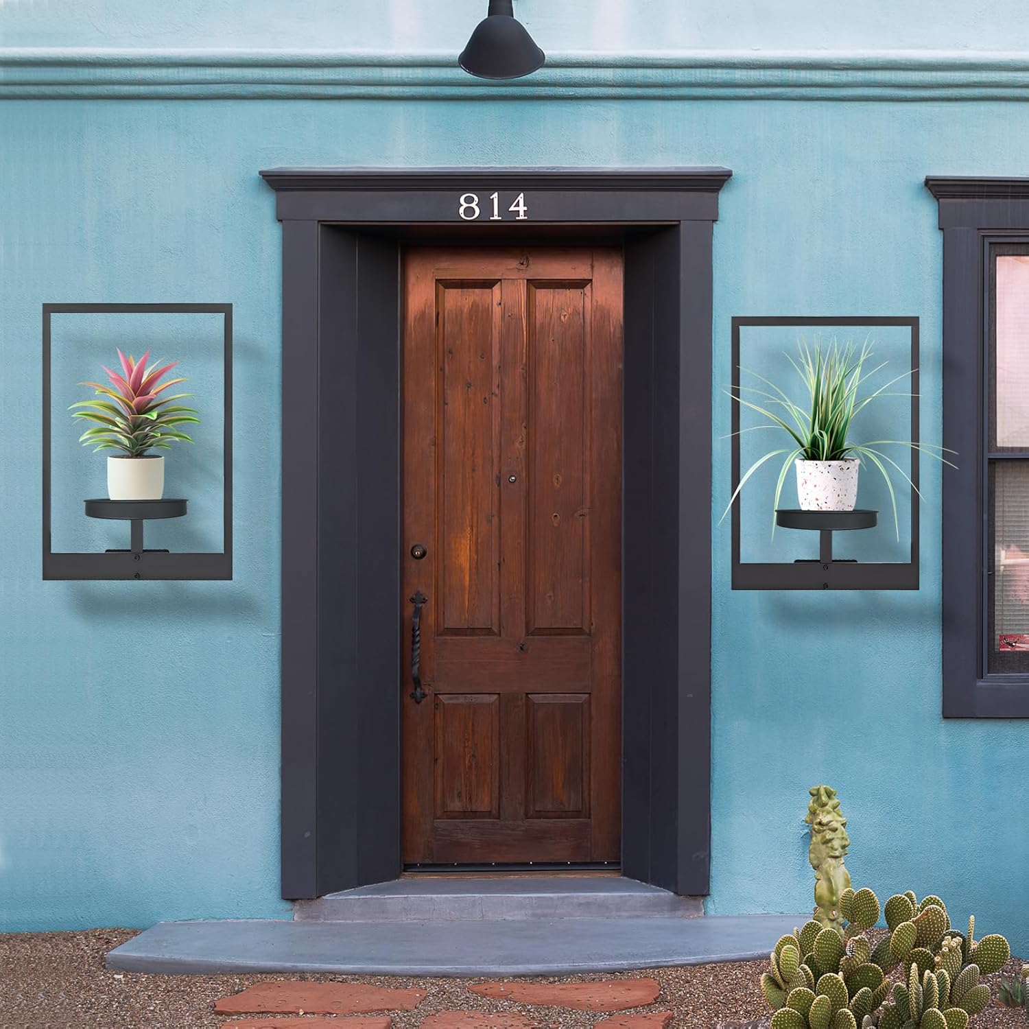 Maximize Space & Style with Our Multifunctional Wall Plant Holder 9829479317806-1