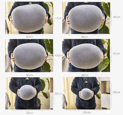 Cobblestone Boulder Throw Pillow Cushion For Sofa Living Room Decoration 7091354599578-1